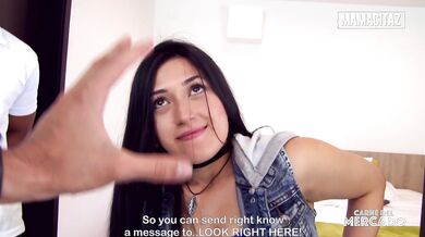 Latina Teen Lola Puentes Steamy Hard Fucking With Big Cock - CARNE DEL MERCADO