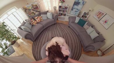 Emma Evans Keeps The Heels On As She Gives You An Intense, Up-Close VR Experience