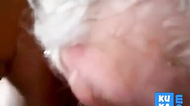 Grandma's Naughty Handjob