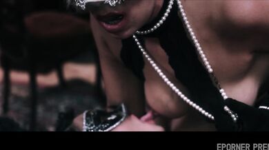 Masked Babes Play With Each Other - Sasha Blonde