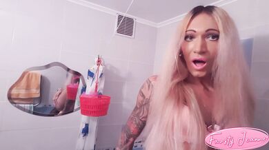 Sissy Rapunzel Doing Anal Training