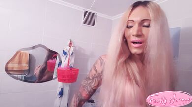 Sissy Rapunzel Doing Anal Training