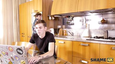 SHAME4K Mature blonde didnt expect her friends son to be so pervy