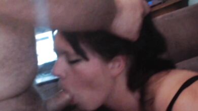 Close up facial cumshot bukkake bbw