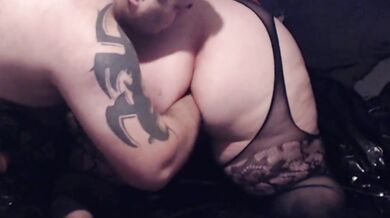 Bbw fisted from behind chubby milf