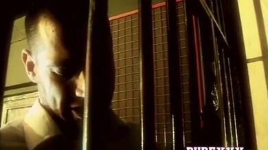 Busty blonde whore is used like a slave for her man