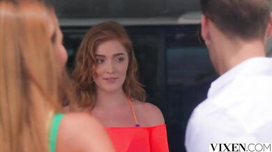 VIXEN Jia Lissa Begins Her Erotic Journey With Agatha Vega