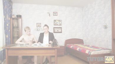 TUTOR4K. Geometry Keeps Her in Shape