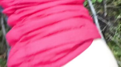 Public Forest Sex with a Big-Cocked Babe