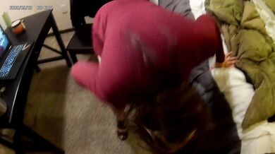 Amateur Asian couple first porn video