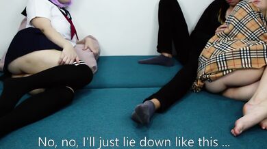 While my wife was next to me, I fucked her slutty stepsister | Lovely Dove