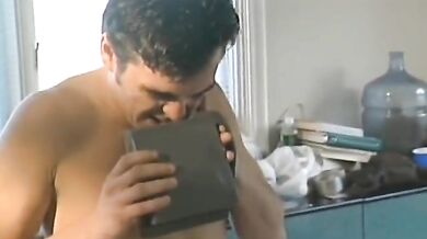 Skinny Asian Teen Filmed Sucking Dick