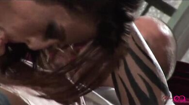 Wild Fuck With Slutty Latina Tiffany Taylor & Rough Hunk Marcus London!