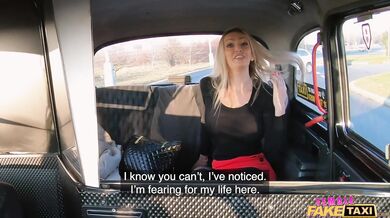 Female Fake Taxi - 2 British babes pussy licking in a cab
