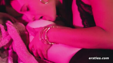 Ersties - Sexy Lesbian Friends Have an Evening of Hot Sex