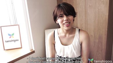 Hinata is a married cheating Japanese lady who wants to suck and fuck in Love hotel in Tokyo pt 3