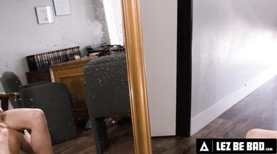 LEZ BE BAD - Ambitious Assistant Kenna James DOMINATES Her Disrespectful Boss! BONDAGE & SQUIRTING
