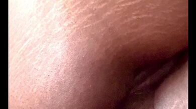 Ebony Watching porn playing with fat pussy till it squirts