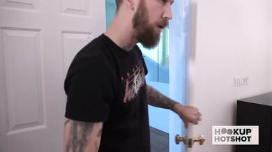 HOOKUP HOTSHOT - A Rough Hookup Takes Slim Beauty Pepper Harts Rear Entry Raw! (Bryan Gozzling)