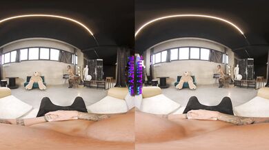 PURITYVR Busty blonde Valeria Curtis teases before she rides your cock in VR