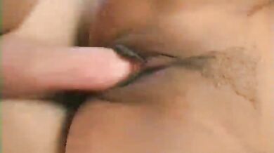 Asian cutie fucked from behind and cum on her pussy