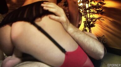 Threesome With Brunette And Blonde MILF - Claudia Rossi