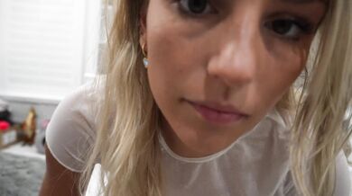 College Teen Girl Gets a HUGE FACIAL After a Halloween Party!!!