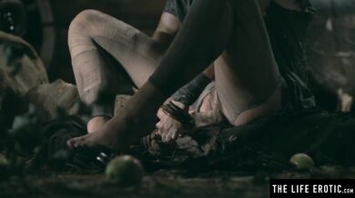 Erotic thrills as kinky beauty acts out her dark sex fantasies