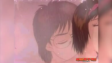 HENTAI PROS - Satoshi Gets Too Anxious When He Puts His Face Between His GF's Legs So He Seeks Help