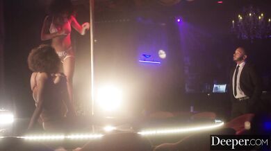 Deeper. Alina's Hookup With Her Boss Gets Interrupted By BF - Oliver Flynn