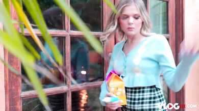 Cute Babe Takes BBC After Interview