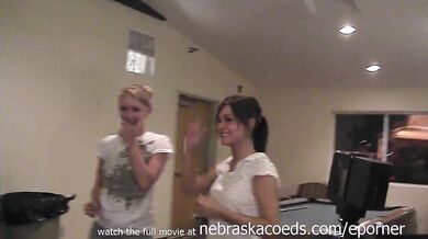 College Hotel Drinking Games Stripping Naked And Flashing Tits
