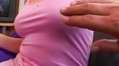 Blonde Mature Maid Fucked In The Living Room