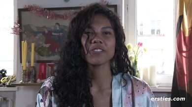 Ersties - Sexy Babe From Columbia Fills Her Pussy With a Dildo