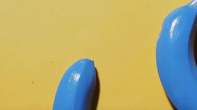 It is banana time, fruit time