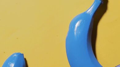 It is banana time, fruit time