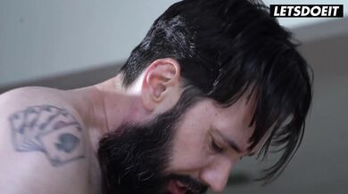 Alina Lopez and Gia Milana Seduce a Rich Guy Into Having a Threesome After an Oil Massage - LETSDOEIT