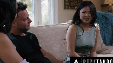 PURE TABOO Shocked Lulu Chu Discovers BDSM Sex Tape From Neighbors Seth Gamble & Kimmy Kimm (Pure_Taboo Pure_Taboo)