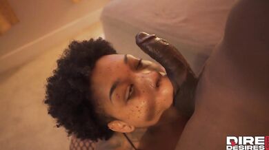 DIRE DESIRES Cinnamon Stackz is in need of a pounding (DireDesires )