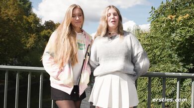 Ersties - Ukraine & American Girl Have Hot Lesbian Fun