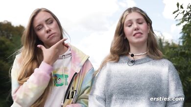 Ersties - Ukraine & American Girl Have Hot Lesbian Fun