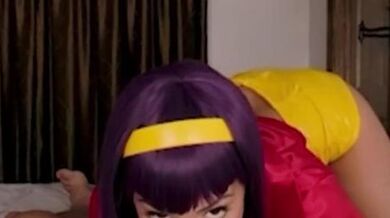 Violet Starr As Faye Valentine Takes You To Paradise In This Cowboy Bebop Parody Part 1 (Faye Reagan)