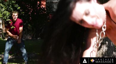 FANTASY MASSAGE - Kinky Wife India Summer Has A Naughty Special Gift For Her Husband