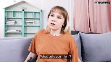 Rita Toth first time naked on camera masturbating