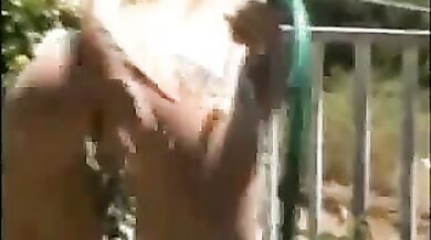 Summer Cummings Outdoor Blowjob and Titfuck