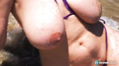 Alexya Was Born To Play In This Tropical Paradise