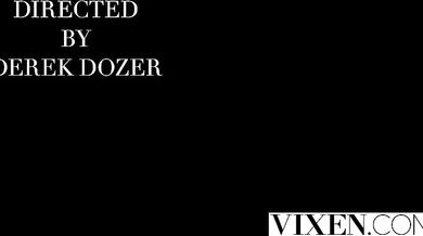 VIXEN Curvaceous Blonde Model Blake Seduces Photographer - Oliver Flynn