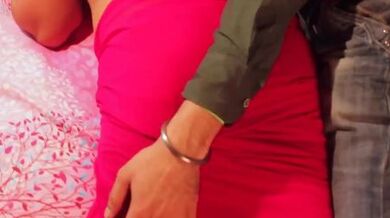 Hot sex with Bhabhi in red saree