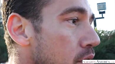 Valentina Nappi Fucking In The Couch With Her Outie Pussy