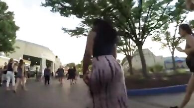 Big Booty Phat Ass Latina Amateur Walking